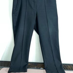 Worthington Women's Black Dress Slim Ankle Pants 14 Sits Lower On The Waist
